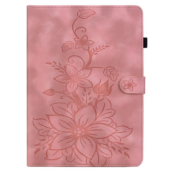 ART LILY Zaklápacie puzdro pre Samsung Galaxy Tab S9 FE / Tab S10 FE / Tab S10 Lite ružové