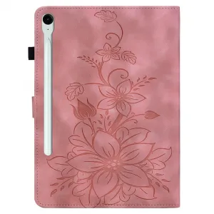 ART LILY Zaklápacie puzdro pre Samsung Galaxy Tab S9 FE / Tab S10 FE / Tab S10 Lite ružové