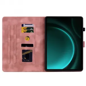 ART LILY Zaklápacie puzdro pre Samsung Galaxy Tab S9 FE / Tab S10 FE / Tab S10 Lite ružové