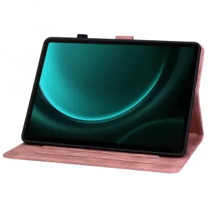 ART LILY Zaklápacie puzdro pre Samsung Galaxy Tab S9 FE / Tab S10 FE / Tab S10 Lite ružové