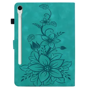 ART LILY Zaklápacie puzdro pre Samsung Galaxy Tab S9 FE / Tab S10 FE / Tab S10 Lite zelené