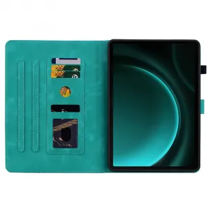 ART LILY Zaklápacie puzdro pre Samsung Galaxy Tab S9 FE / Tab S10 FE / Tab S10 Lite zelené