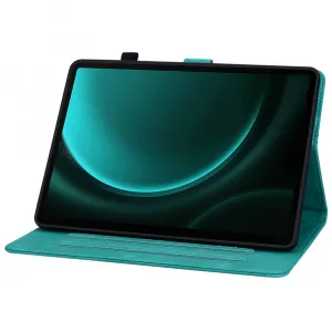 ART LILY Zaklápacie puzdro pre Samsung Galaxy Tab S9 FE / Tab S10 FE / Tab S10 Lite zelené