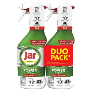 Jar Power Spray, 3 V 1, Citrónová Vôňa, 2x500 ml 1bal.