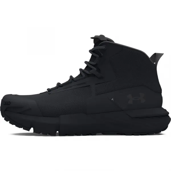 Pánska členková turistická obuv UNDER ARMOUR UA Charged Valsetz Mid M black black jet gray