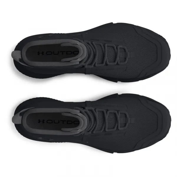 Pánska členková turistická obuv UNDER ARMOUR UA Charged Valsetz Mid M black black jet gray