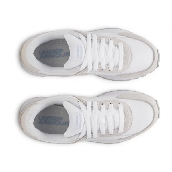 Dámska vychádzková obuv UNDER ARMOUR UA Essential Runner W white distant gray blue calm