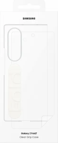 SAMSUNG CLEAR RING Kryt s držiakom Samsung Galaxy Z Flip7 5G priehľadný