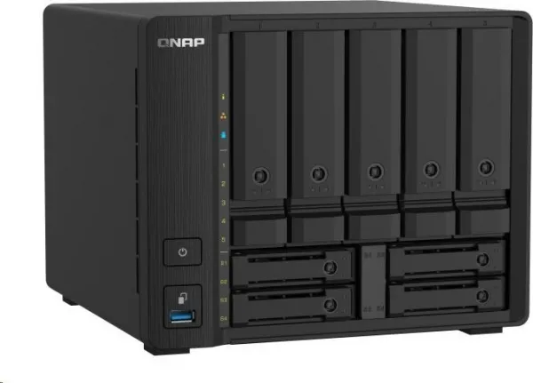 QNAP TS-932PX-4G (4C/Cortex-A57/1,7GHz/4GBRAM/9xSATA/2x2,5GbE/2xSFP+/3xUSB3.2)