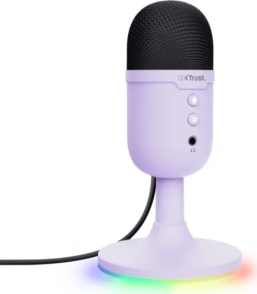 TRUST mikrofon GXT234P YUNIX USB MICROPHONE PURPLE
