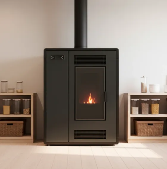 JAKS Pec na pelety 12 kW Aria Black