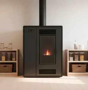 JAKS Pec na pelety 12 kW Aria Black