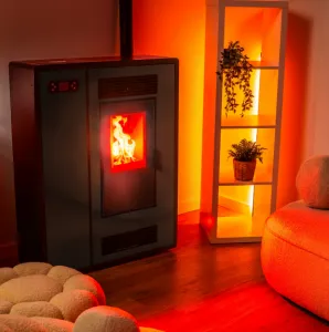 JAKS Pec na pelety 12 kW Aria Black