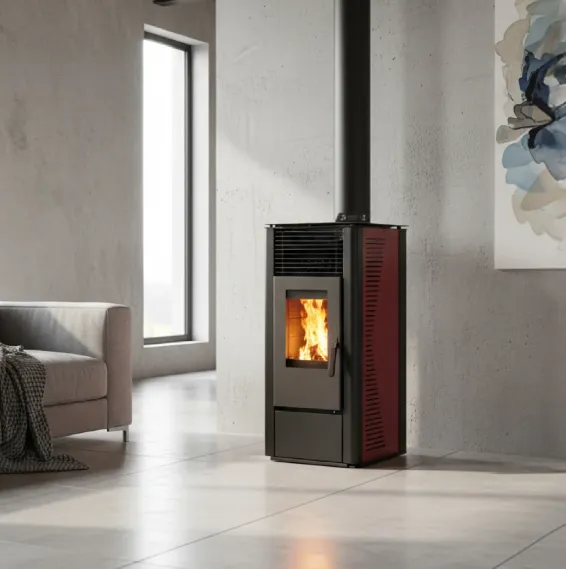 JAKS Pec na pelety 10 kW Karmen Red