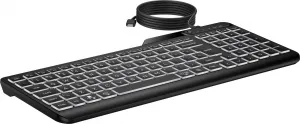 HP Inc. HP 405 Multi-Device Wired Backlit Keyboard CZ/SK