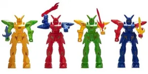 DinoTrading Transform Warrior Hviezdna Misia 4 druhy