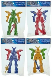 DinoTrading Transform Warrior Hviezdna Misia 4 druhy