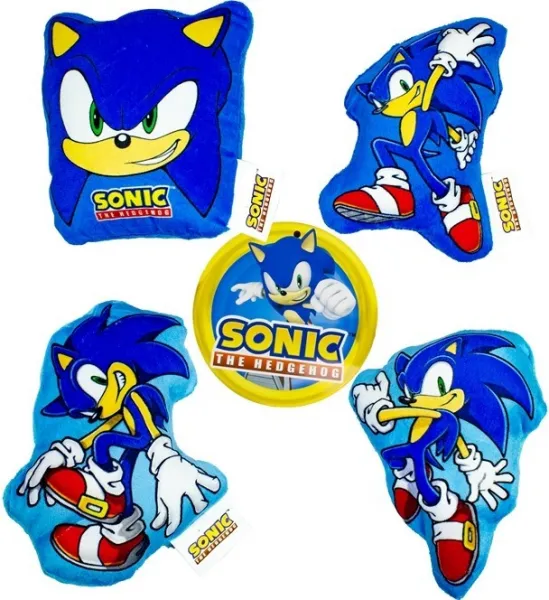 Sega Sonic vankúšik 4 druhy