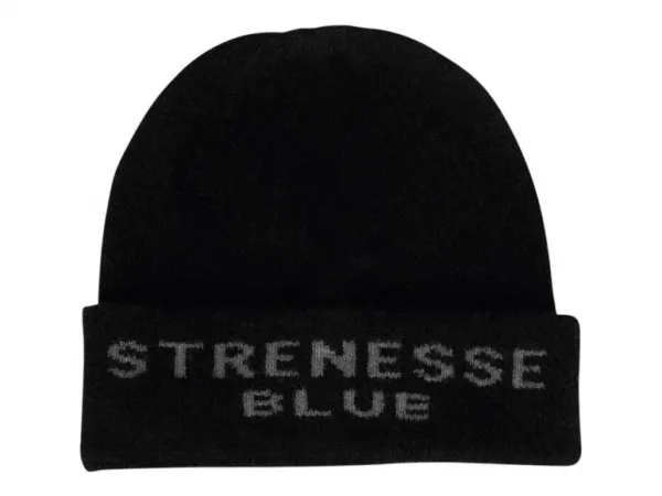 Strenesse Blue Dámska/pánska pletená čiapka (čierna/sivá)