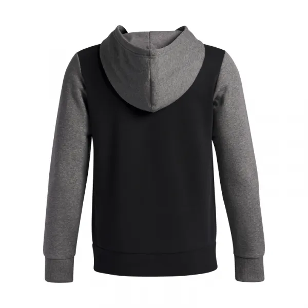 Chlapčenská zateplená mikina s kapucňou UNDER ARMOUR UA Rival Flc Cblck Grphc HD