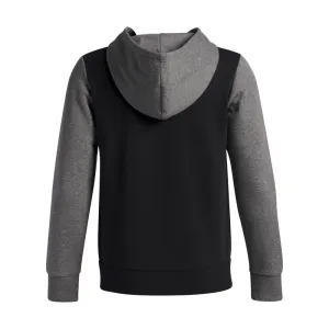 Chlapčenská zateplená mikina s kapucňou UNDER ARMOUR UA Rival Flc Cblck Grphc HD