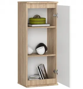 Ak furniture Závesná skrinka Star 40 cm sonoma/biela