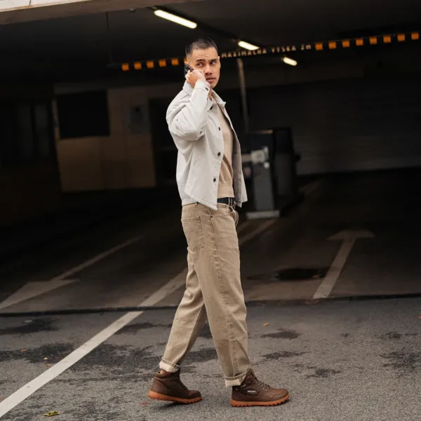 Barefoot topánky Barebarics UrbanEdge - Dark Brown