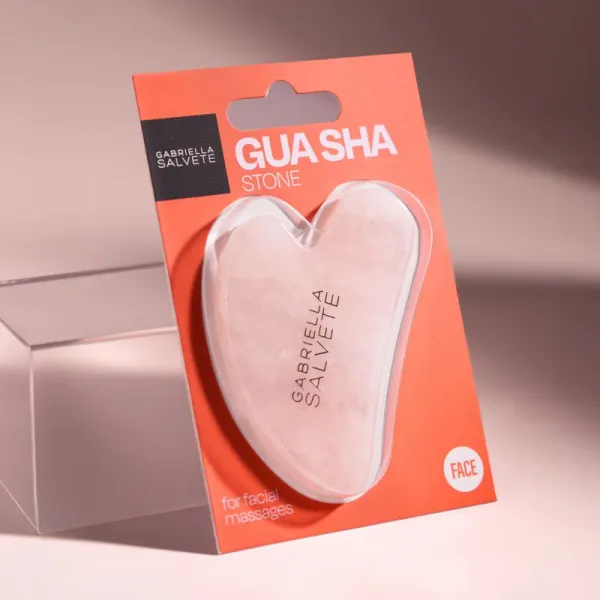 Gabriella Salvete Tools Gua Sha masážna pomôcka na tvár typ Rose Quartz 1 ks