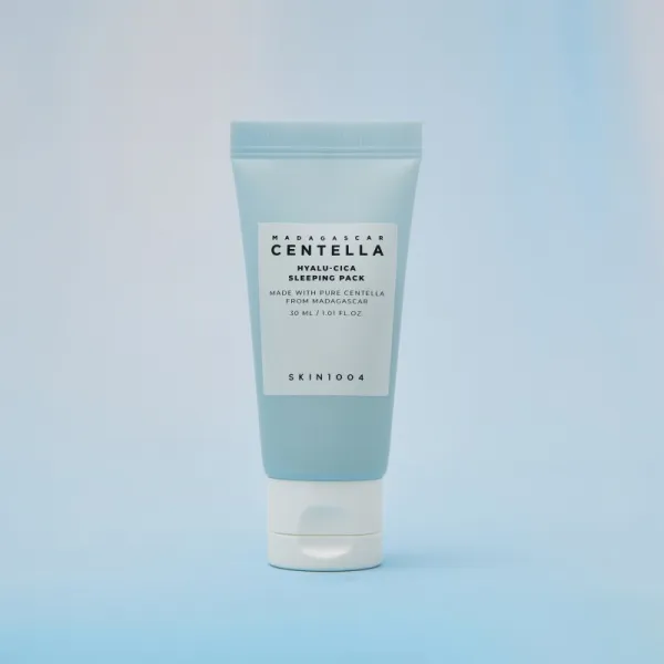 SKIN1004 Madagascar Centella Hyalu-Cica Sleeping Pack zdokonaľujúca a hydratačná maska na noc pre vypnutie pleti 30 ml