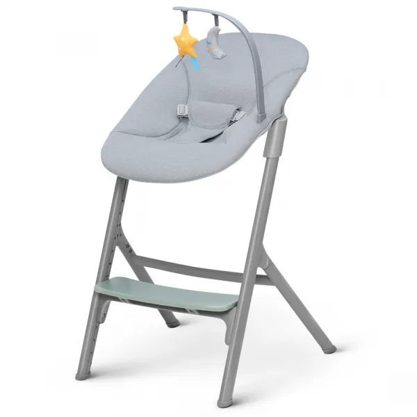 Set jedálenská stolička Kinderkraft Livy + lehátko Calmee Farba: Aster Pink