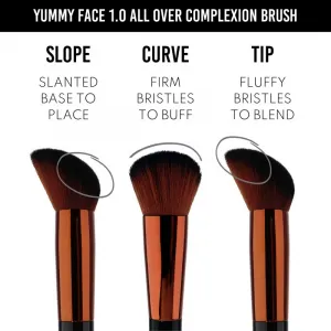 Danessa Myricks Beauty Yummy Face 1.0 multifunkčný štetec 1 ks