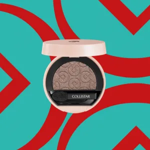 Collistar Impeccabile Compact Eyeshadow intenzívne očné tiene 430 Brunito Shimmer 3 g