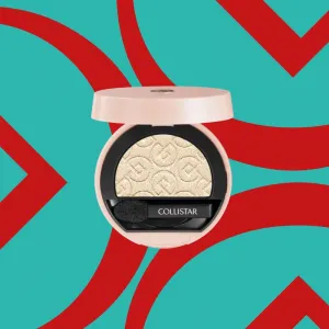 Collistar Impeccabile Compact Eyeshadow intenzívne očné tiene 500 Avorio Satin 3 g