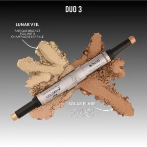 Danessa Myricks Beauty Colorfix Stix multifunkčné líčidlo na oči, pery a tvár odtieň Duo 3 Lunar Veil/Solar Flare 2x3 g