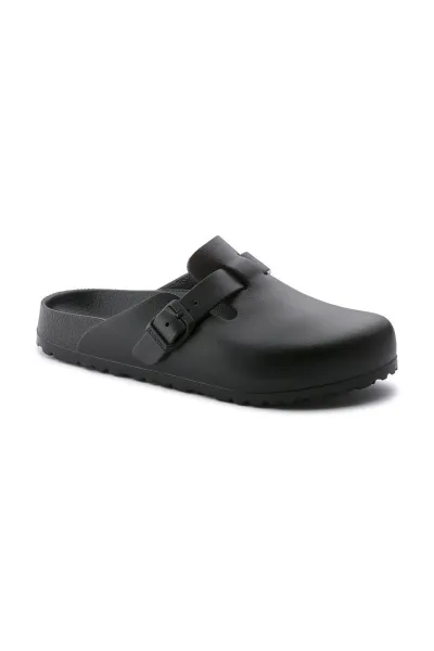 Šľapky Birkenstock Boston EVA dámske, čierna farba, 127103