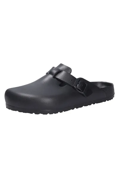 Šľapky Birkenstock Boston EVA dámske, čierna farba, 127103
