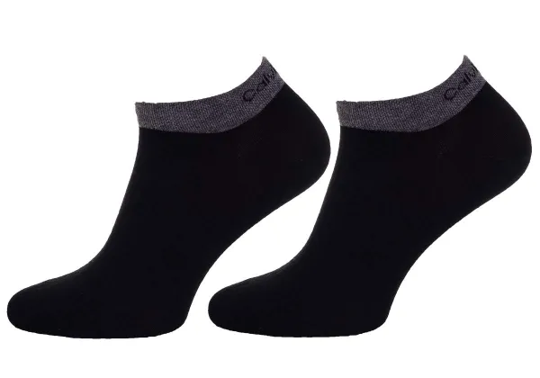 Ponožky Calvin Klein pánske, čierna farba, 701218715