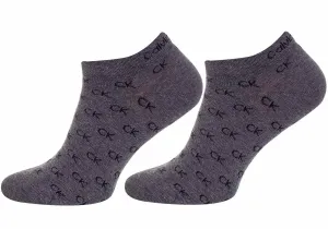 Ponožky Calvin Klein pánske, šedá farba, 701218715