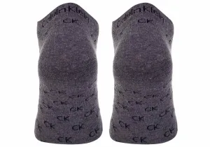 Ponožky Calvin Klein pánske, šedá farba, 701218715