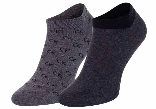 Ponožky Calvin Klein pánske, šedá farba, 701218715