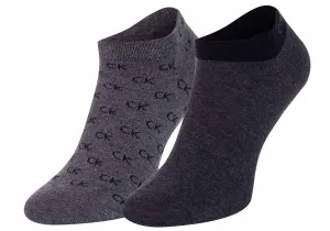 Ponožky Calvin Klein pánske, šedá farba, 701218715