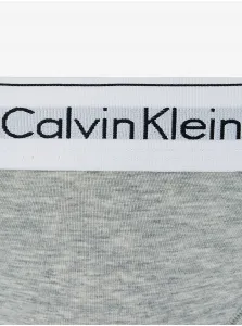 Sivé melírované nohavičky so širokým lemom Calvin Klein Underwear