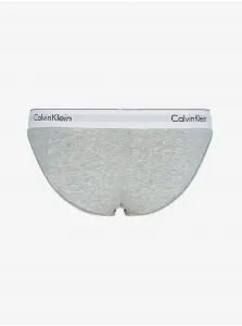 Sivé melírované nohavičky so širokým lemom Calvin Klein Underwear