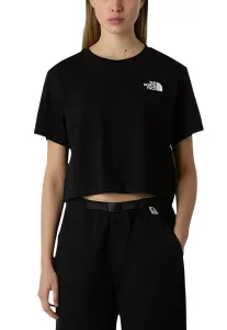 The North Face Simple Dome Cropped T-Shirt W "Black" (NF0A87U4JK3)