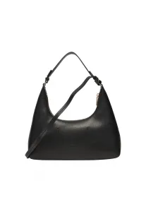Calvin Klein FOIL LOGO SHOULDER BAG Dámska taška, černá, veľkosť