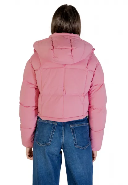 Ružová zimná bunda Tommy Hilfiger