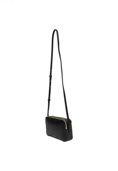 Calvin Klein FOIL LOGO ELONGATED CAMERA BAG Dámska taška, černá, veľkosť