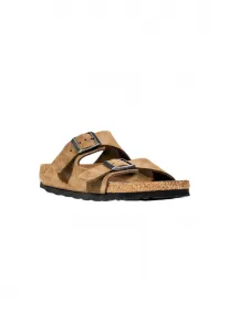 Dámske šľapky Birkenstock z brúsenej kože