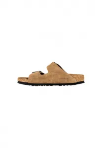 Dámske šľapky Birkenstock z brúsenej kože