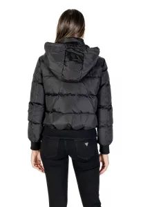 Páperová bunda Armani Exchange čierna farba, prechodná, XW000228 AF12286